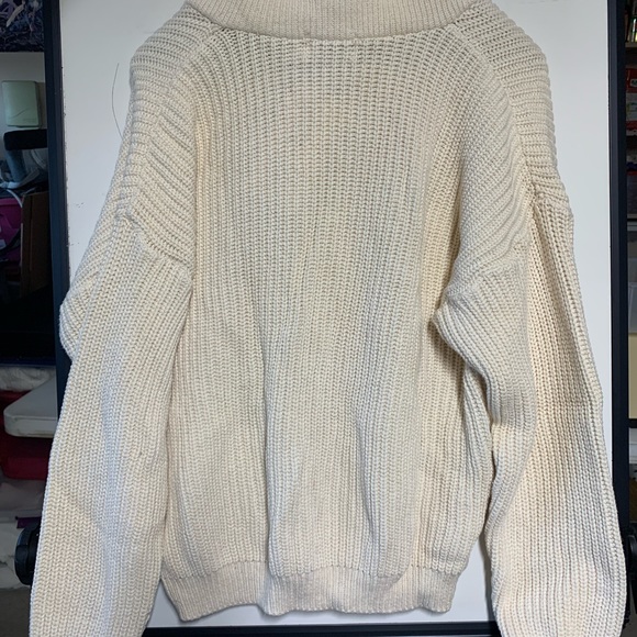 Whalerknits NAVY sweater sz L - Picture 4 of 4